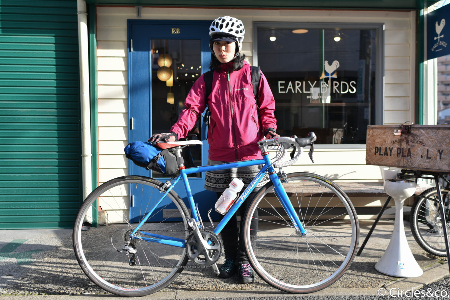 Sie with Hunter Cycles Road Racer.