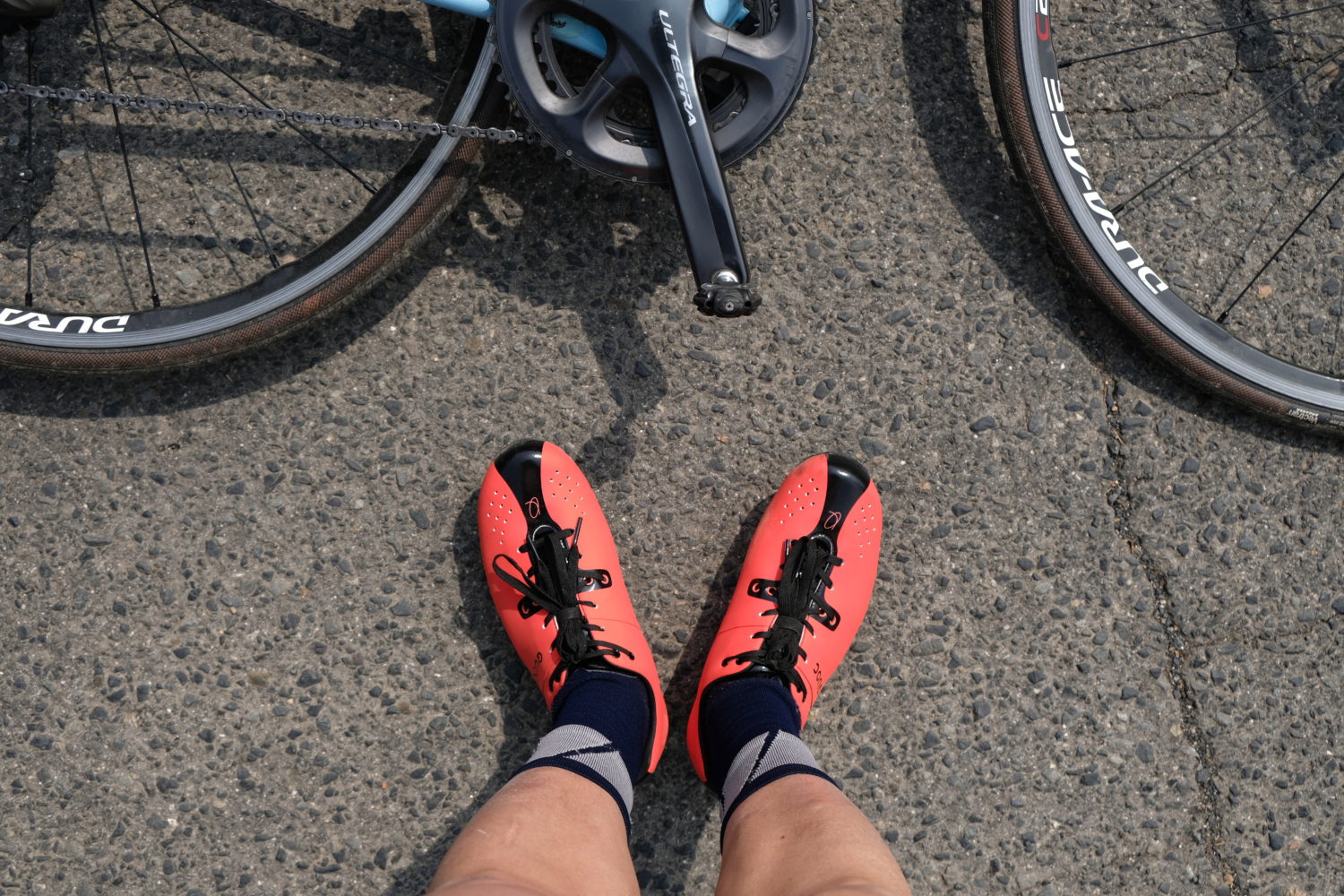 ついにやってきた！クオックのロードシューズで早速ライドへ