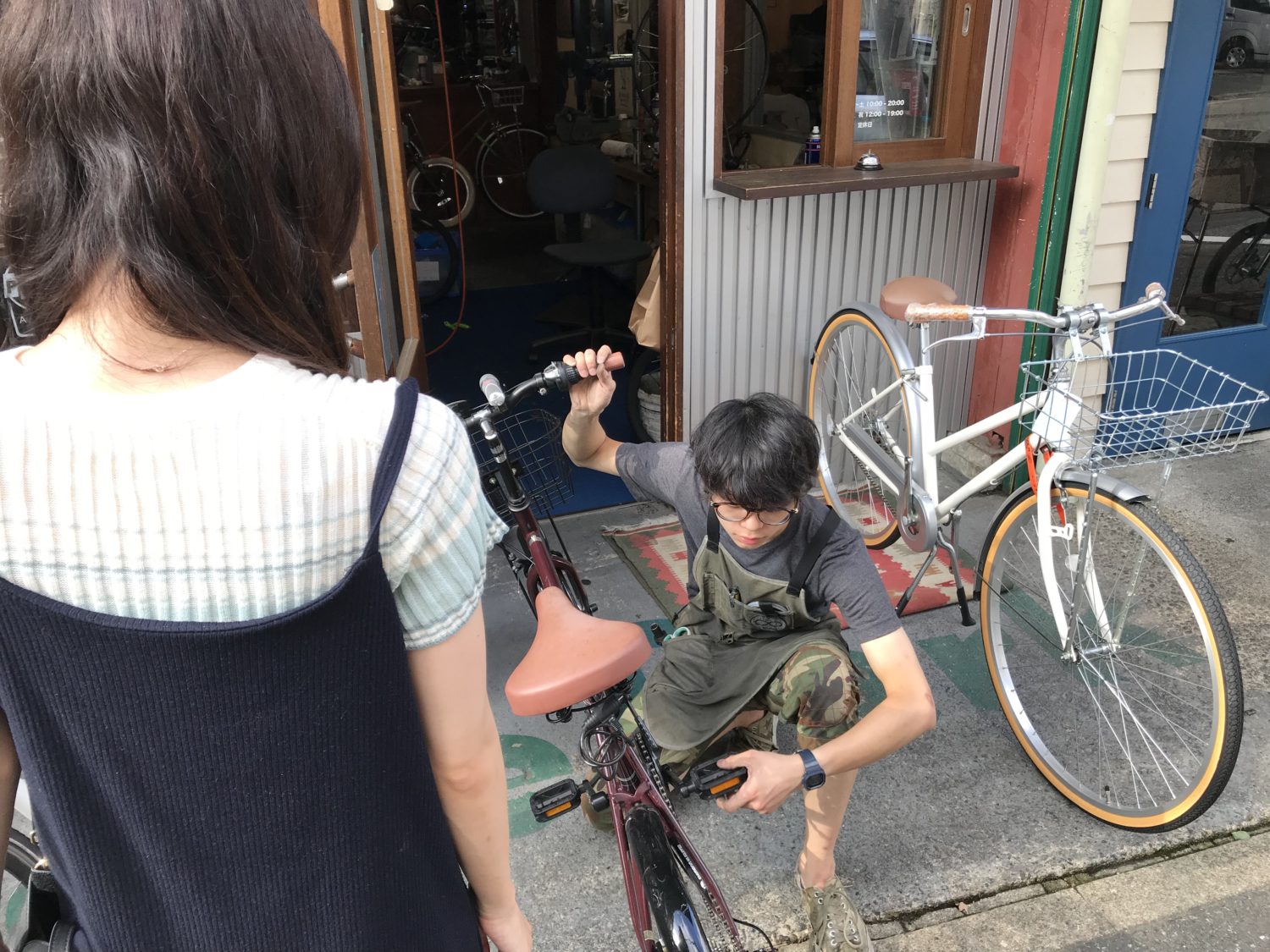 ママチャリピット 豆腐屋さんのラッパのように Circles 名古屋の自転車屋サークルズ