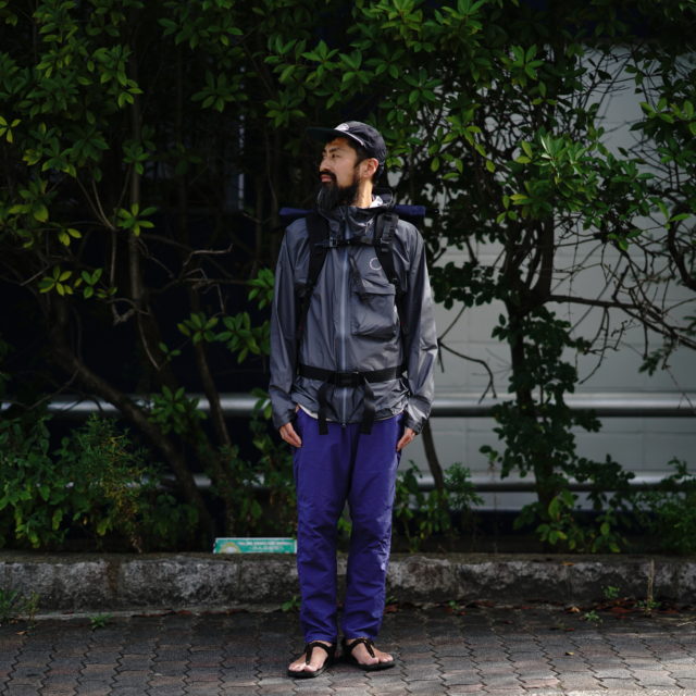 山と道 UL All-weather 酸っぱかっ Pants Blue Gray レイン 