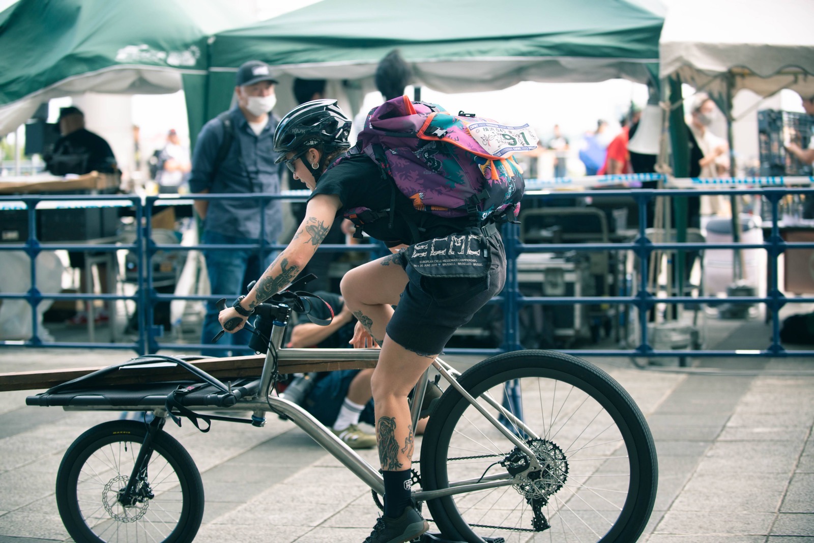 カーゴバイクは災害時に役に立つ？ CMWCカーゴバイクレースの