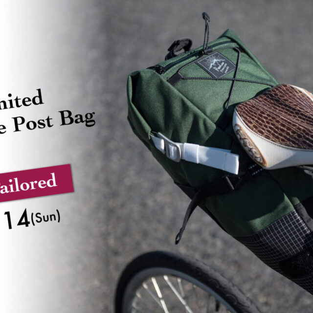 【Circles Limited Bike’n Hike Post Bag受注会】RAWLOW MOUNTAIN WORKS Bike’n Hike Post Bag is back!!