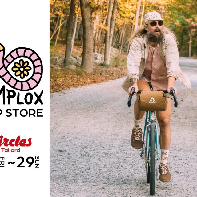 【STOMP LOX POP UP STORE @Circles Tailored】自転車の新たな魅力を感じさせてれるシューズ
